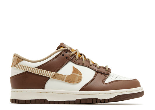 Dunk Low GS Plaid Brown